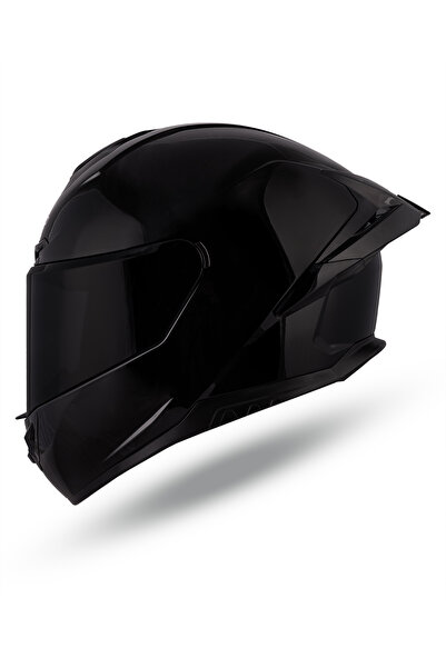 Delgano Megatron Parlak Siyah Kask