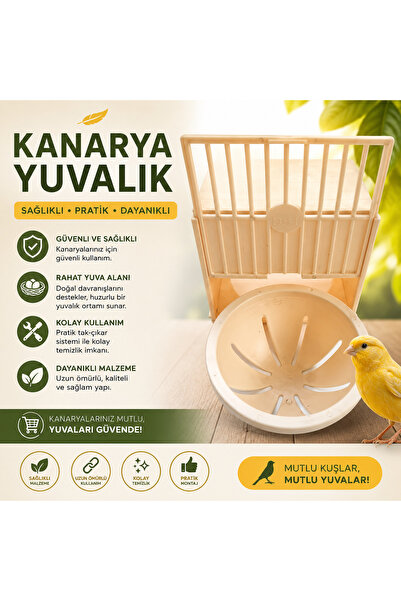cotanakkafes Kanarya Dış Yuvalık Plastik