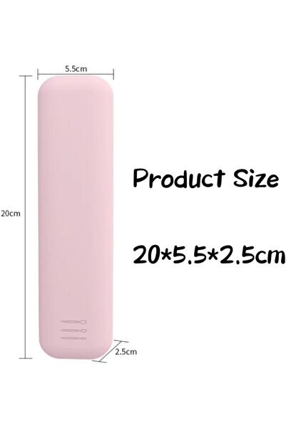 Arabest Soft Silicone Travel Makeup Brush Holder, Dust-Proof Portable Cosmeti...