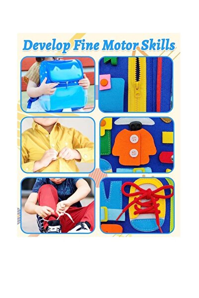Arabest 25-in-1 Montessori Busy Board for Toddlers, Sensory Toy for Boys & Girls