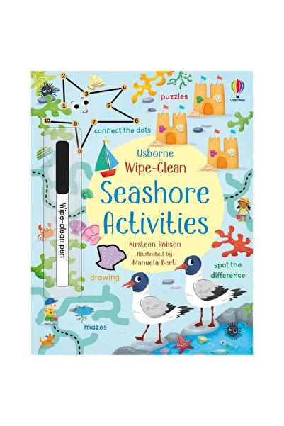 Usborne Write and Erase - Wipe-Clean Seashore Activities