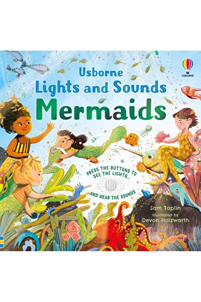Usborne Children's book - Lights and Sounds Mermaids