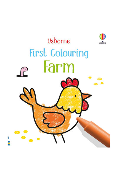 Usborne Children's book - First Colouring Farm