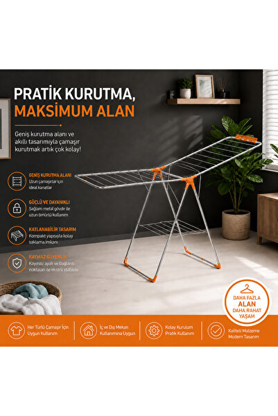 NOKHBA Nk-0505 Rose Çamaşır Kurutmalık