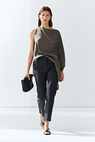 Massimo Dutti Pamuklu teknik pantolon