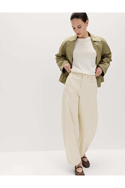 Marks & Spencer Orta Bel Barrel Paça Jean