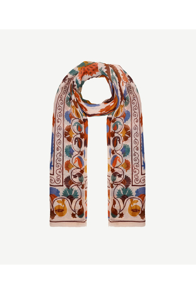 Yargıcı Abstract Patterned Shawl