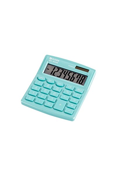 ELEVEN Calculator de birou cu 8 cifre, 120 x 105 x 21 mm, SDC-805 Verde