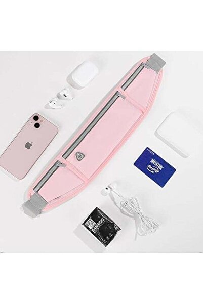 Arabest Slim Phone Running Belt,Waterproof,Reflective Waist Pack,3 Pockets,fo...