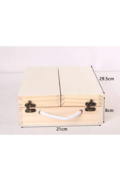 Arabest Montessori Wooden Repairing Toolbox,Portable Simulation Toy,Disassemb...
