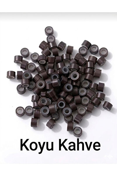 MutluBiDünya 100 Adet Saç Kaynak Boncuğu Tinsel Takma Boncuğu
