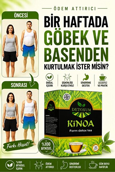 Detoxum Zayıflamak Tok Tutma Hızlı Kilo,verdirici Kilo Vermeye Yardımcı Diyet...