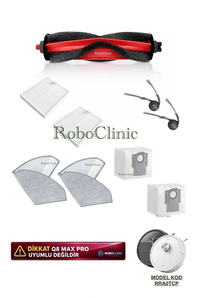 Roboclinic Roborock Q8 Plus RRA0TCP Aspirator robot compatibil cu sac de praf...