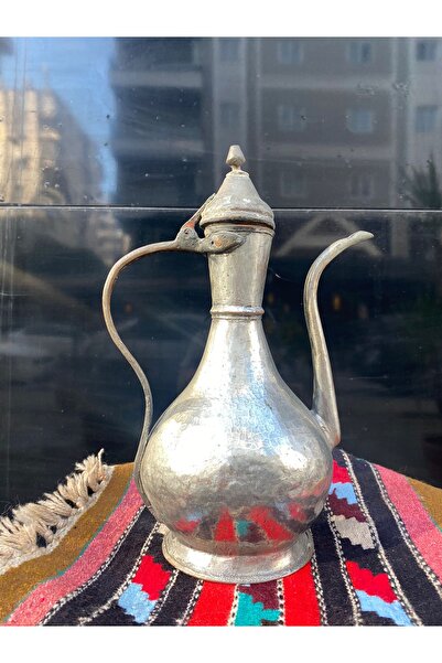 LüksAksesuar Antika İbrik Eski Beyz Bakır ibrik