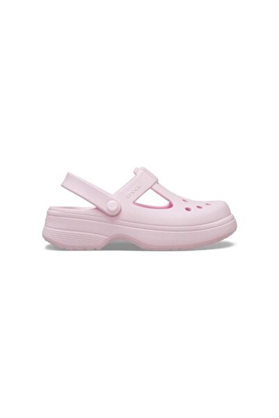 Crocs Κλασικό Παιδικό Σαμπό Mary Jane Clog K Unisex Ροζ - 210615