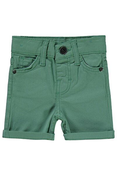 Tommiks Kids Gabardine 6-24 Months Shorts - Green