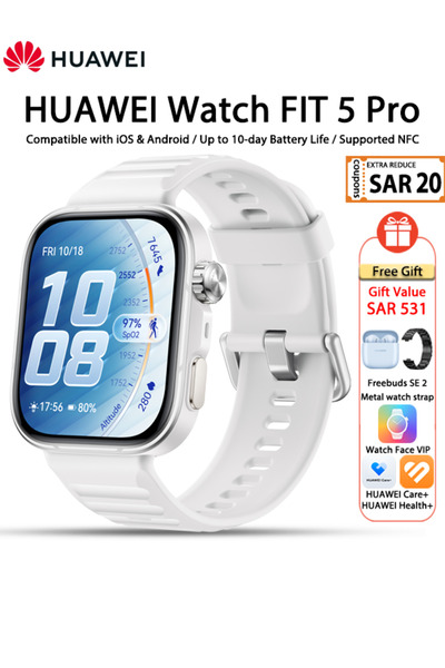 Huawei WATCH FIT 5 Pro Smartwatch, 1.92" FullView Display, Risk Study, Mini W...
