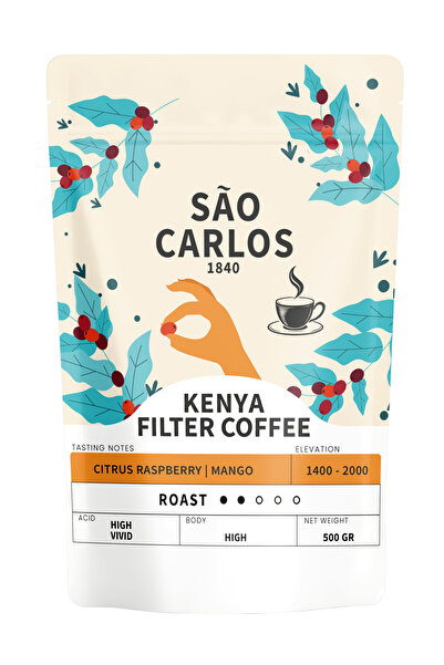 Kenya Filtre Kahve 500 Gr Kenya Nyeri AA Single Origin