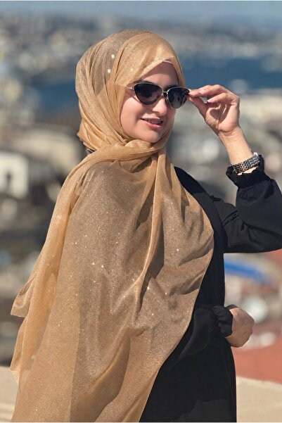 ALDAIYR Silvery Chiffon Shawl