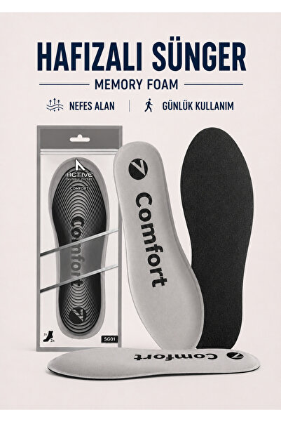 active team SG01 | Yumuşak Memory Foam Hafızalı, Günlük Ayakkabı Tabanı, Darb...