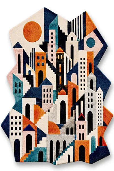 Rugs Modern Halı سجادة زخرفية حديثة منسوجة بنمط مختلط من SDT sdt3552