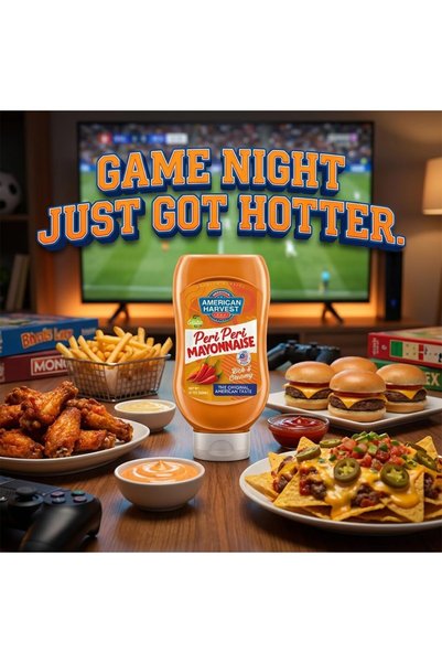 American Harvest Peri Peri Mayonnaise 300ml | Rich & Creamy Dressing