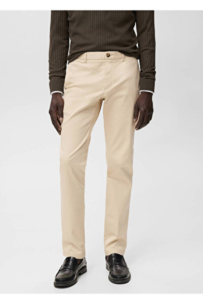 MANGO Man Dar kesim serj chino pantolon