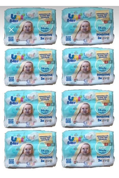 Uni Baby Aktif Islak Mendil 24 X 52 Adet