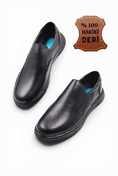 nazenintasarımlar ERKEK İÇ DIŞ HAKİKİ DERİ JELLİ ORTOPEDİK RAHAT GÜNLÜK 45 46...