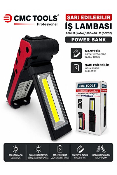 CMC TOOLS SARJ EDİLEBİLİR İŞ LAMBASI CMC4252