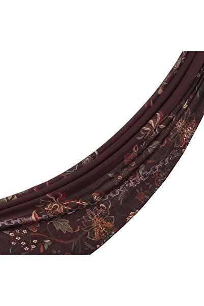 ipekevi Nazenin Patterned Tensel Shawl 02371-Purple