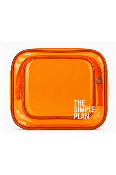 The Simple Plan Skin Capsule Şeffaf Bakım Çantası