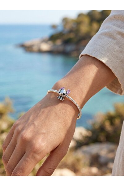 My Story Disney Lilo Ve Stitch Gümüş Charm