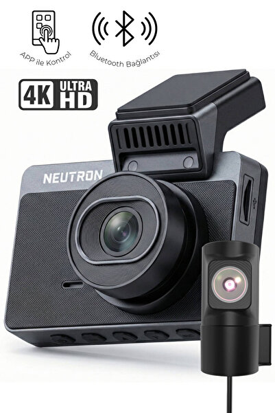 NEUTRON 4K ÇİFT KAMERALI ARAÇ KAMERASI