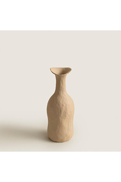 Chakra Vază AGRA ALU BEIGE S (11,5x10,5x31,5cm) Natural