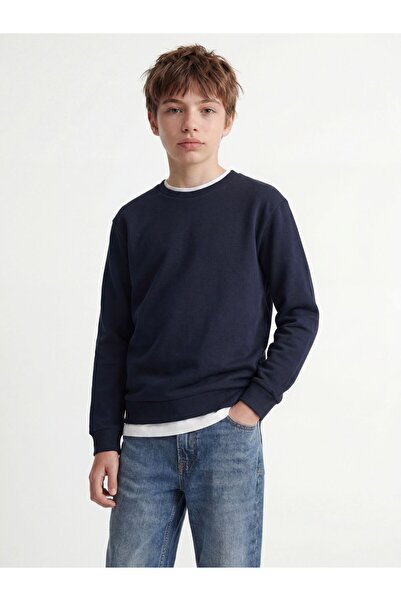 Jack & Jones Junior Sweatshirt Einfarbig Sweatshirt Boys