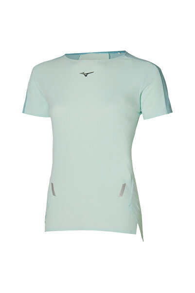 MIZUNO Tricou de alergare pentru femei Tech Light SS 2025-Albastru-S