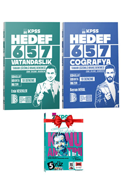 Panem Yayınları Benim Hocam Yayınları 2026 KPSS Erdal Kesekler Vatandaşlık+Ba...