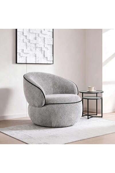 PAN HOME Restelle Accent Chair - Grey
