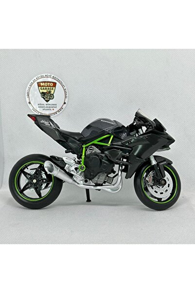 MotoGarage Kawasaki Ninja H2R 1:12 Diecast Model – Lisanslı Metal Motosiklet