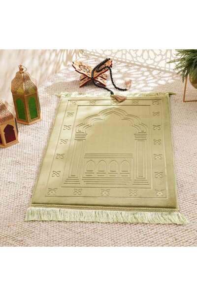 PAN HOME سجادة صلاة توجو 80×120 سم - خضراء