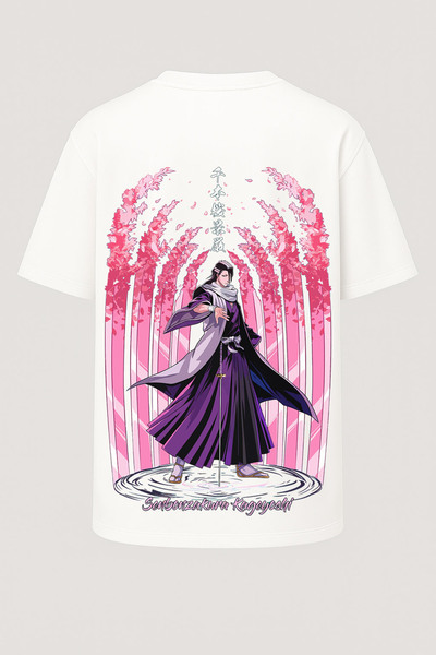 nirvoda Oversize Bankai Senbonzakura Kageyoshi Bleach Kuchiki Byakuya Printed...