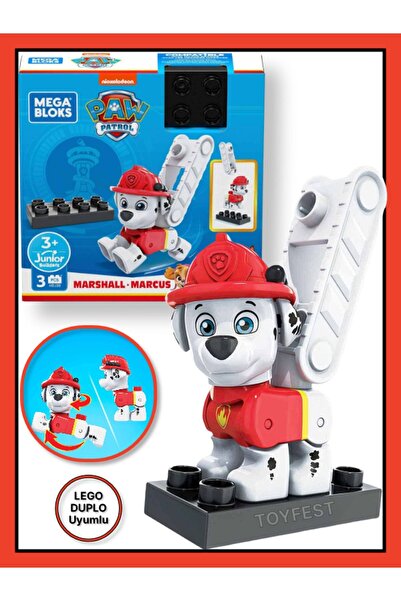 TOYFEST Mega Bloks Paw Patrol The Mighty Movie Film Karakter Figürleri - Mars...