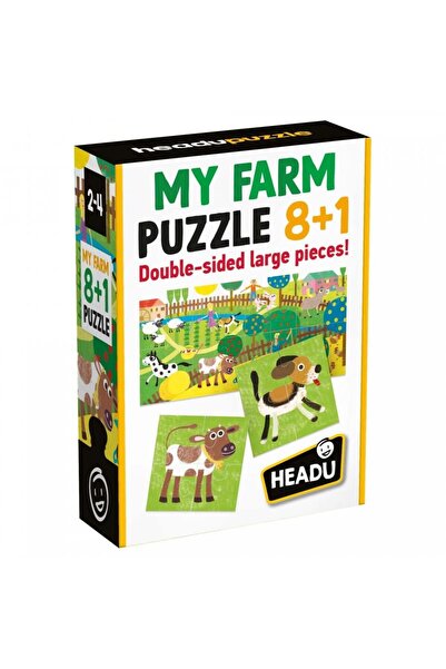 Headu Çiftliğim 8+1 Puzzle (2-4 Yaş)