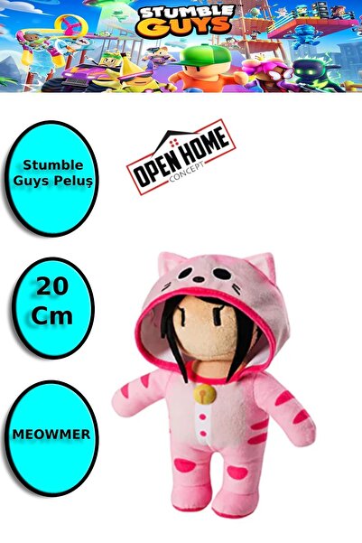 TOYFEST Stumble Guys 20 cm Peluş  - MEOWMER