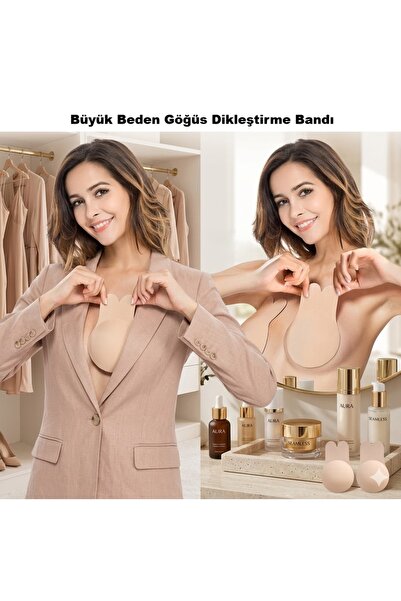 SİBELA BEAUTY GÜZEL GÖRMEK GÜZEL DÜŞÜNDÜRÜR Bant, Göğüs Şekillendirici Sütyen...