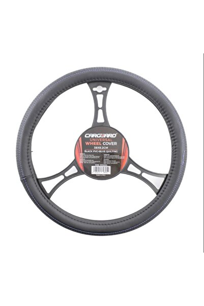 CarGuard Husă pentru volan auto - Negru/Albastru