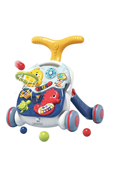 INVINCIO Premergător muzical interactiv 3 în 1 INVINCIO Baby Steps