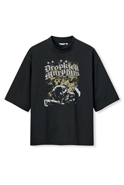 buzagi tasarım ürünleri Dropkick Murphys Digital Print Oversize Black Unisex ...