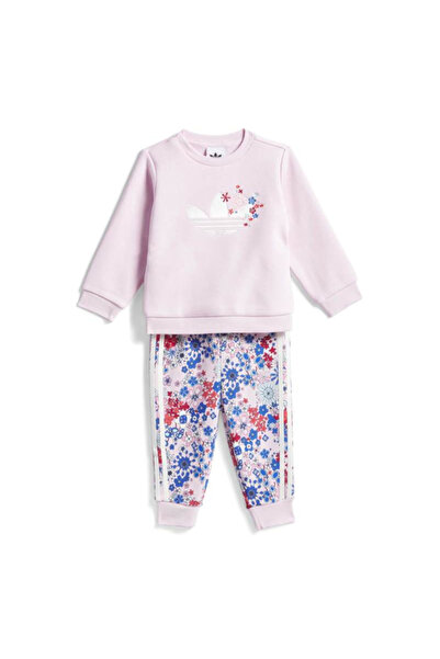 adidas طقم بدلة رياضية للأطفال الرضع CREW SET KD1730